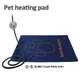 Couverture chauffante électrique pour animaux de compagnie coussin chauffant pour chien tapis pour