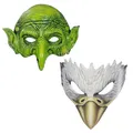 Demi-masque en Pu souple masque d'aigle Costume d'halloween déguisement masque de Cosplay