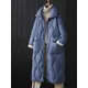 SEDUTMO-Doudoune longue en duvet de canard pour femme manteau optique chaud surdimensionné poche