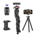 Poulpe – trépied Flexible pour appareil photo DSLR support pour Smartphone Vlog avec tête de balle