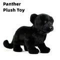 Panthère haute fidélité Anime peluche mignon guépard léopard noir jouets en peluche animaux