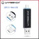 Wansenda – Micro clé USB 3.0 OTG support à mémoire de 8GB 16GB 32GB 64GB 128GB 256GB lecteur Flash