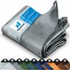Floordirekt - Abdeckplane 80 g/m² Silber 4 x 6 m