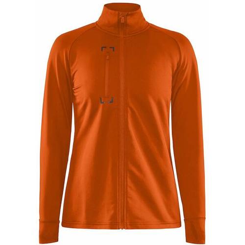 CRAFT Damen Rollkragenpullover ADV EXPLORE LIGHT MIDLAYER W, Größe M in Orange