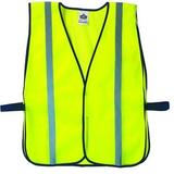 GloWear 8020HL Non-Certified Standard Safety Vest One Size Lime | Bundle of 2 Each