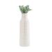 Sagebrook Home Ceramic 17 h Tribal Vase Ivory