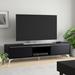 Wade Logan® Aralin TV Stand for TVs up to 60" Wood/Metal in Black | 18 H x 71 W x 16 D in | Wayfair C1A9429D863741308169DC670D167899