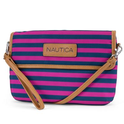 Nautica Women's Nylon Mini Wallet Guppy Grape, OS