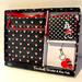 Disney Bags | Nwt Disney Minnie Mouse Black Crossybody, Wristlet And Key Fob Set | Color: Black/Red | Size: Os