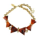 Louis Vuitton Jewelry | Louis Vuitton Louis Vuitton Spiky Bow Bracelet M67049 Metal Plastic Gold Brow... | Color: Gold | Size: Os