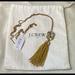 J. Crew Jewelry | J. Crew Crystal & Gold Beaded Tassel Necklace Nwt! | Color: Gold | Size: Os