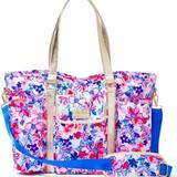 Lilly Pulitzer Bags | Lilly Pulitzer Insulated Beach Tote New | Color: Blue/Pink | Size: Os
