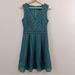 J. Crew Dresses | J. Crew Green A-Line Cocktail Dress | Size 2 | Color: Green | Size: 2