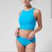 Athleta Swim | Athleta Conscious Crop Bikini Top D/Dd Santorini Blue | Color: Blue | Size: L