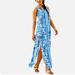 Lilly Pulitzer Dresses | Ladies 00 Lilly Pulitzer Donna Romper. | Color: Blue/White | Size: 00