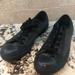 Converse Shoes | Converse Shoes Womens 9 Mens 7. Like New Condition Black With Grey Black | Color: Black/Gray | Size: 9