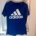 Adidas Shirts | Blue Adidas Shirt, Perfect Condition | Color: Blue/White | Size: M