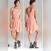 Free People Dresses | Free People Champagne Dress | Color: Green/Pink | Size: Medium Refer To Photos