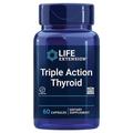 Life Extension Thyroid Support Complex, mit Jod und L-Tyrosin, 60 vegane Kapseln, Laborgeprüft, Glutenfrei, Vegetarisch, Sojafrei, Ohne Gentechnik