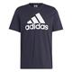 adidas Herren Essentials Single Langarm T-Shirt, Legend Ink/White, M