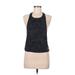 SoulCycle Active Tank Top: Gray Activewear - Women's Size X-Small