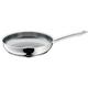 WMF frying pan uncoated Ø 20cm Profi Made in Germany pouring rim stainless steel handle Cromargan stainless steel suitable for induction dishwasher-safe