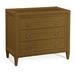 Birch Lane™ Deitrich 3 Drawer 36" W Dresser Wicker/Rattan in Yellow | 32 H x 36 W x 20 D in | Wayfair 85CEFC66C07746ACBB770C640A574FAC