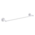 Allied Brass Essex 20" Wall Mounted Towel Bar Metal in White | 2.1 H x 20 W x 3.39 D in | Wayfair ES-41-18-WHM