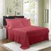 Eider & Ivory™ Denys Rayon Sheet Set Rayon from Bamboo/Rayon in Red | Twin | Wayfair 8A88A1B02ED9429094C6174B969966BF