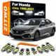 ZITWO-Kit d'éclairage intérieur LED pour Honda Civic VI VII pièces pour Honda Civic X 6e 7e 8e