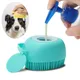 Brosse de Massage pour chiens accessoires pour animaux de compagnie shampoing salle de bain