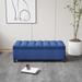 Upholstered Flip Top Storage Bench with Button Tufted Top