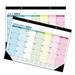 Simplified Wall Calendar Monthly Pages Runs From Jan 2023-Jun 2024 for Wall or Desk