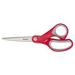 Scotch Multi-Purpose Scissors Pointed 8 Length 3-3/8 Cut Red/Gray