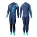Owntop Wetsuits for Men 3mm Neoprene Wet Suit Full Body Keep Warm Diving Surfing Suit Blue