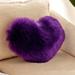 Shpwfbe Room Decor Throw Pillow Covers Heart Shaped Throw Pillow Cushion Plush Pillows Gift Home Sofa Decoration