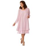 Plus Size Women's 2-Piece Jacket Dress by Woman Within in Rose (Size 28 W)