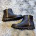 Gucci Shoes | Gucci Black Leather Moto Boots Euc Sz 38/8 | Color: Black/Silver | Size: 8