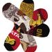 Disney Other | Disney Lion King 6 Pack No Show Socks New | Color: Red/Tan | Size: Os
