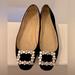 Kate Spade Shoes | Kate Spade Womens Norella Black Suede Loafer Flats Shoes B Rhinestones Sz-7 | Color: Black | Size: 7