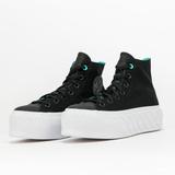 Converse Shoes | Converse Chuck Taylor All Star Lift 2x High Top Sneaker In Black/Electric | Color: Black | Size: 8