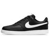 Sneaker NIKE SPORTSWEAR "COURT VISION LOW NEXT NATURE", Gr. 44,5, schwarz-weiß (schwarz, weiß, schwarz), Synthetik, sportlich, Schuhe, Design auf den Spuren des Air Force 1