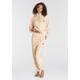 Pyjama FILA Gr. S, beige (uni) Damen Homewear-Sets Pyjamas