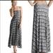 Athleta Skirts | Athleta Grey Gray Convertible Dress Maxi Skirt L Large Kali | Color: Gray | Size: L