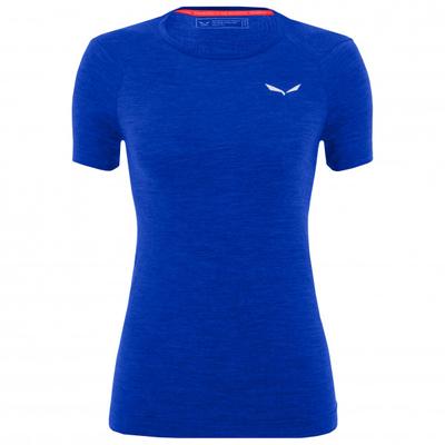 Salewa - Women's Zebru Fresh AMR T-Shirt - Merinounterwäsche Gr 34 blau