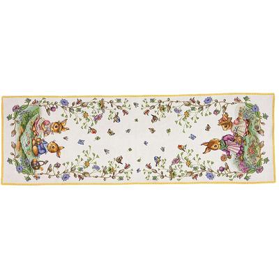 Villeroy & Boch Gobelin Läufer XL Picknick Spring Fantasy Länge 143 x Breite 49 Höhe 0,2 cm