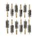 Brownells Heavy Weight Nylon Bore Brush - 44/45 Caliber Heavy Weight Nylon Pistol Brush 12 Pack