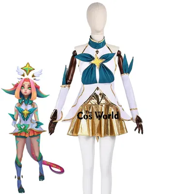 LOL Star Panoramic Neeko Outfit Costumes Cosplay Jeux