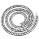 CHIMDOU – collier en acier inoxydable pour hommes 7mm de large personnalisé à la mode cadeau de