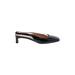 J.Crew Heels: Slip-on Kitten Heel Classic Black Solid Shoes - Women's Size 10 - Closed Toe